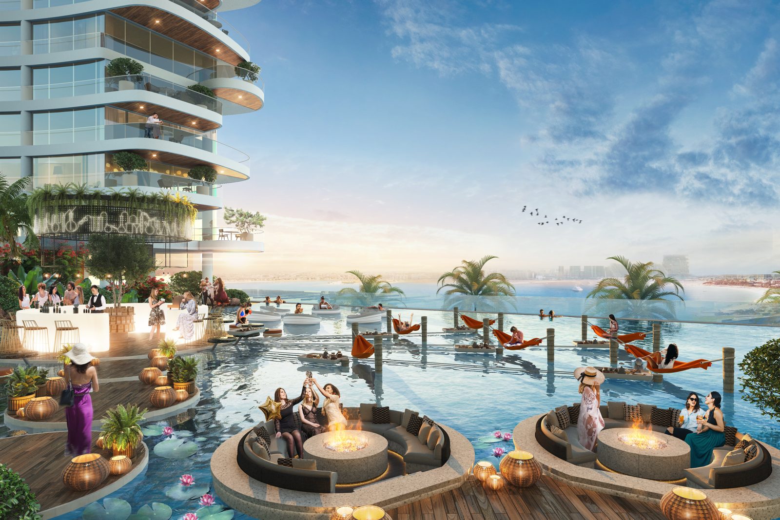 Skycrest от DAMAC, Dubai Harbour, Дубай