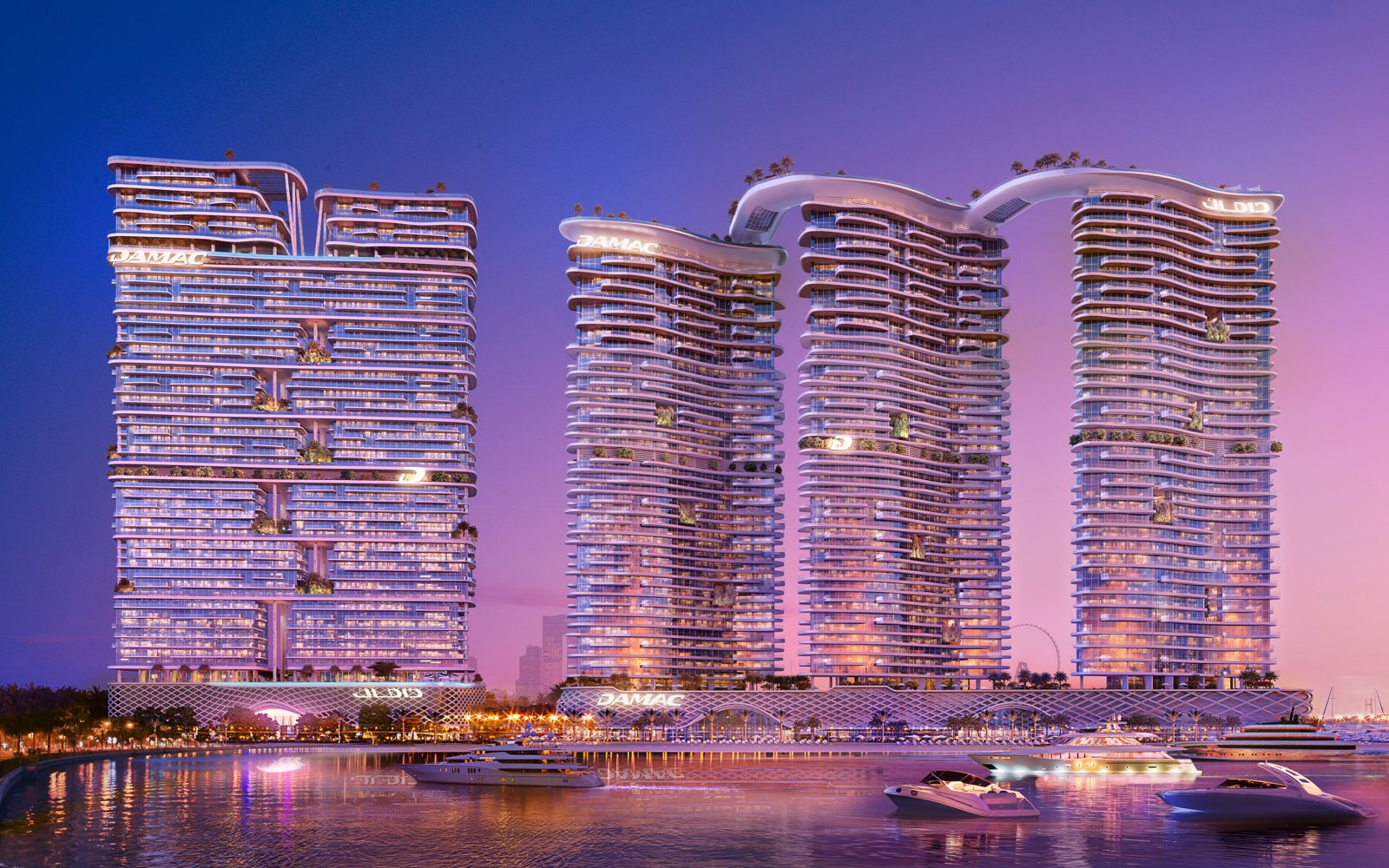 DAMAC Bay 2 by Cavalli, Dubai Harbour, Дубай