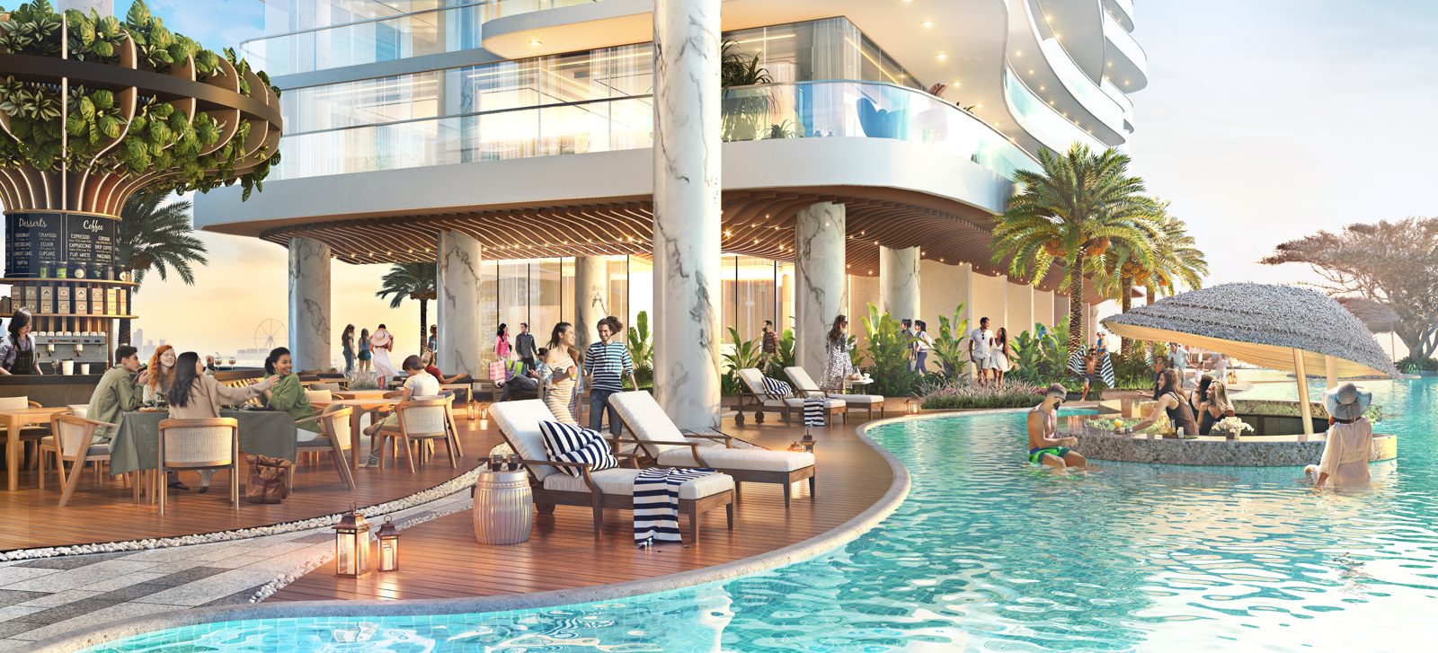 Рендер DAMAC Bay 2 by Cavalli, Дубай