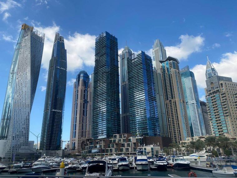 Dubai Marina lifestyle, Dubai