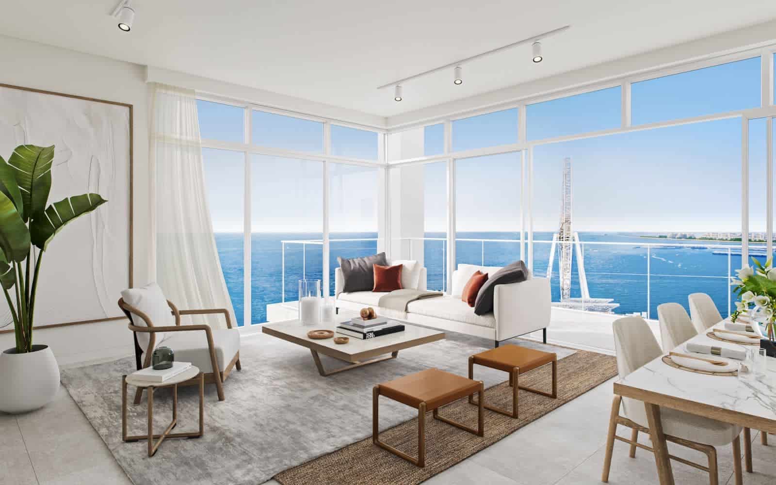 Интерьеры на Bluewaters Island, Дубай
