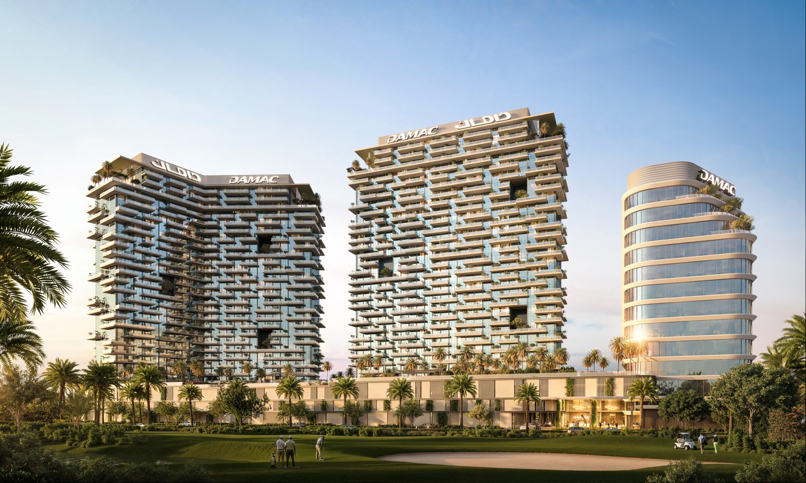 DAMAC Hills golf community by DAMAC, Dubai