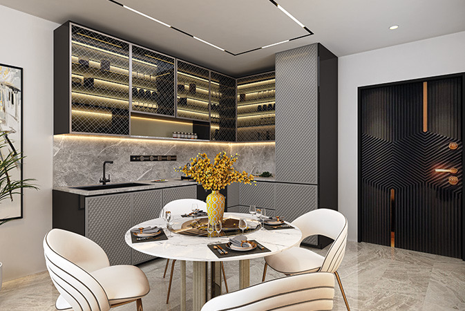 Danube Bayz 101 render, Dubai
