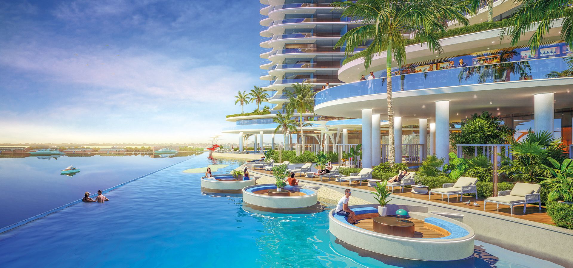 Danube Oceanz, Dubai Maritime City, Дубай