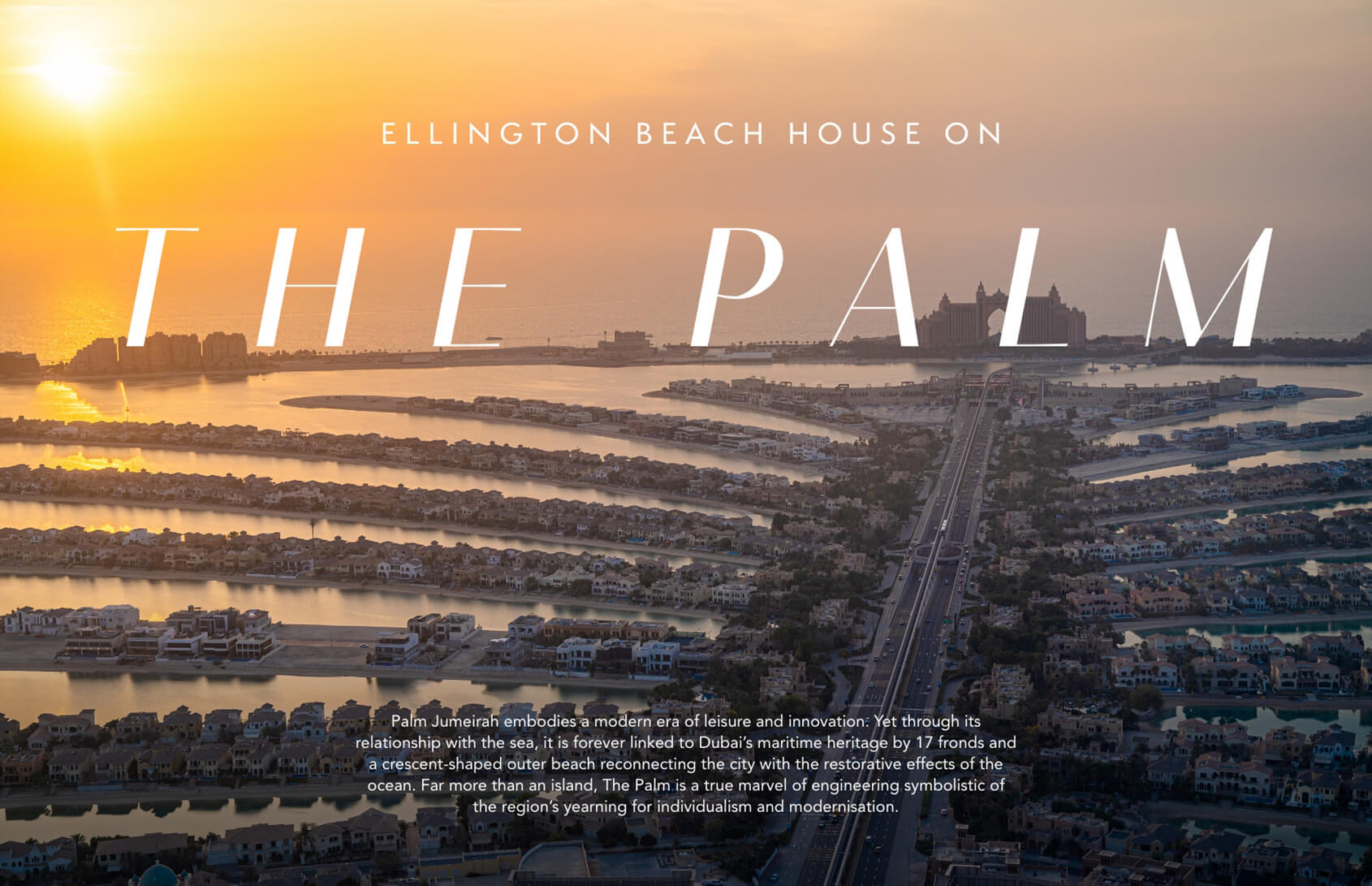 Ellington Beach House by Ellington Properties, Palm Jumeirah, Dubai