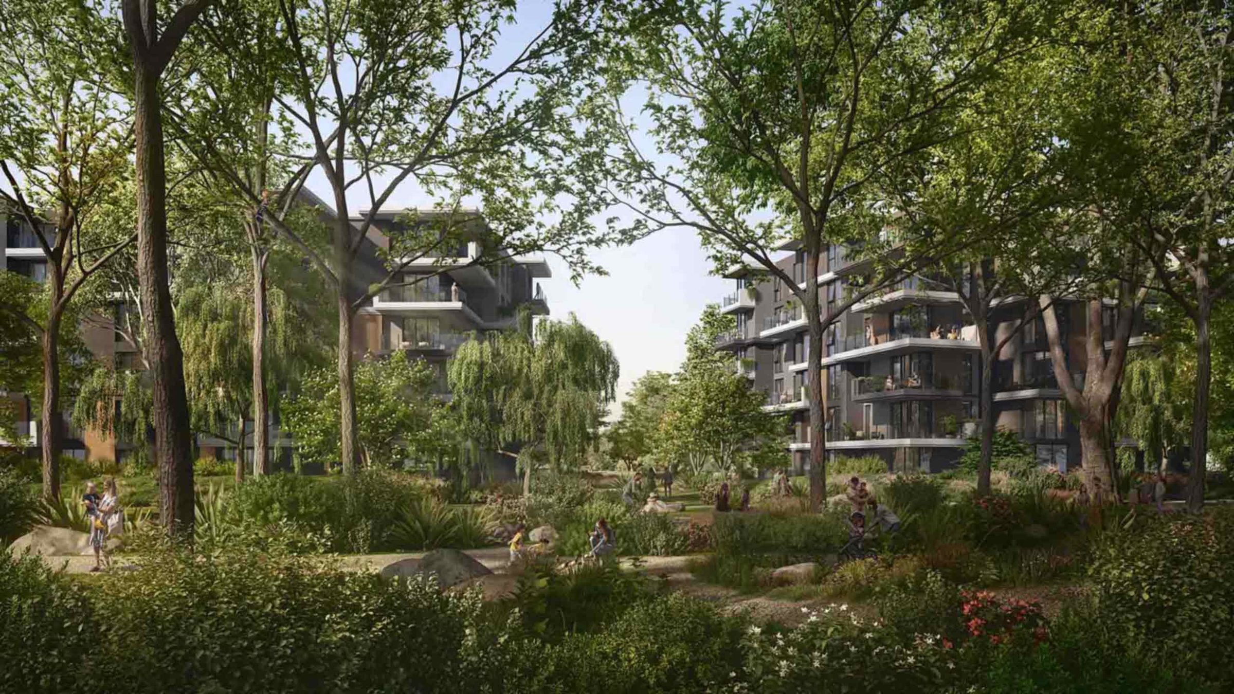 Ghaf Woods render, Dubai