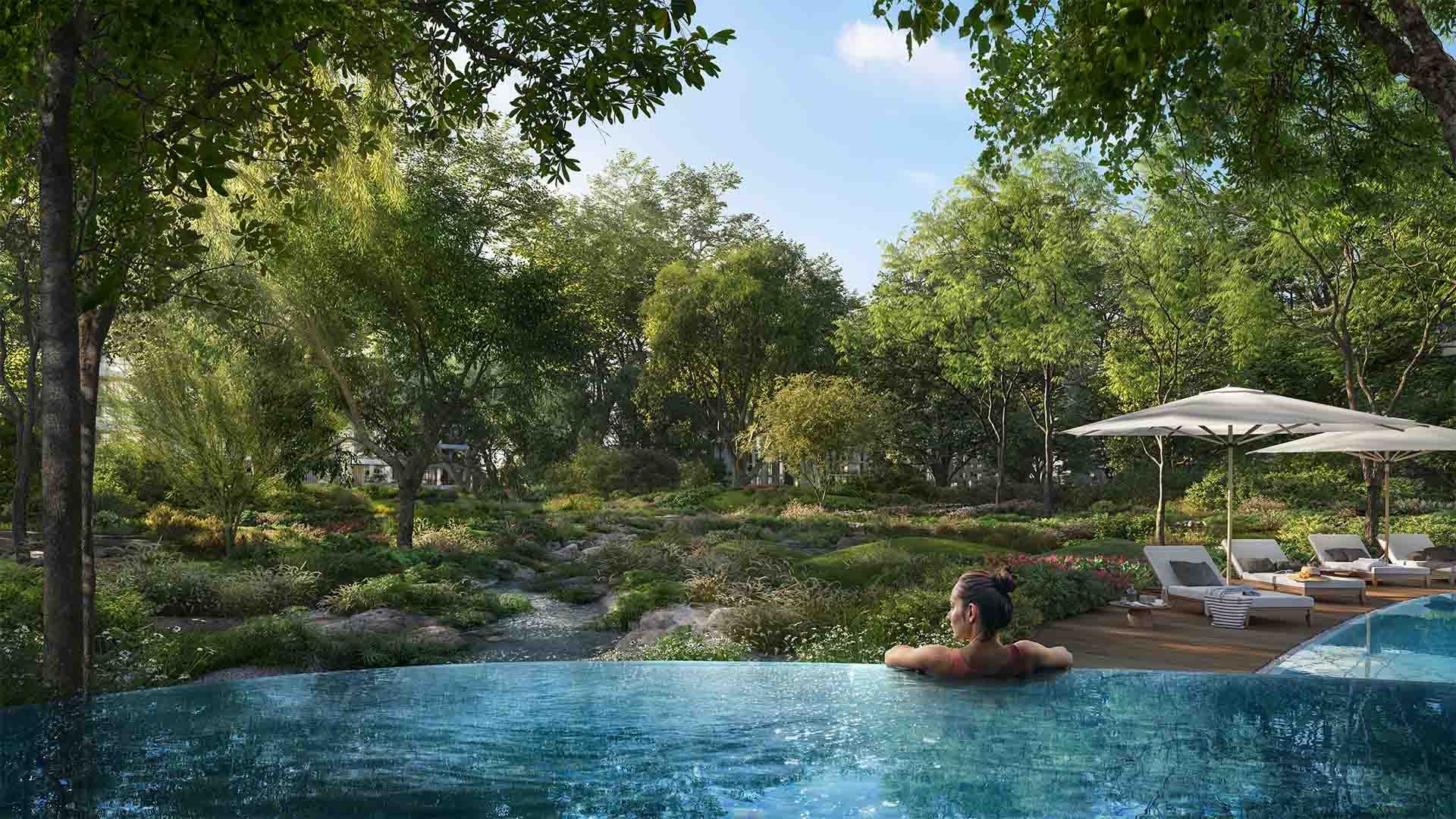 Ghaf Woods render, Dubai