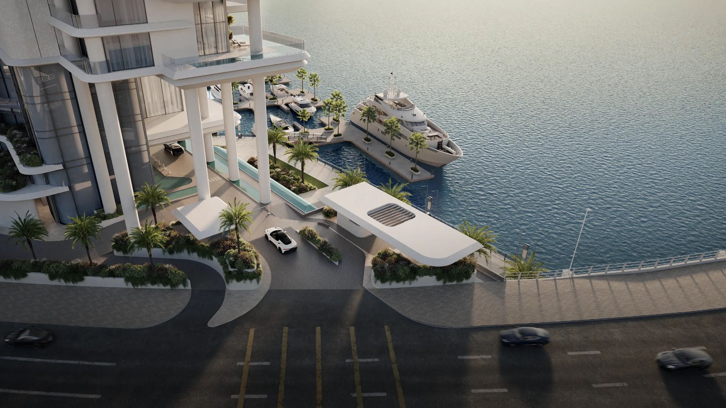 Рендер VELA от Omniyat, Dorchester Collection, Дубай