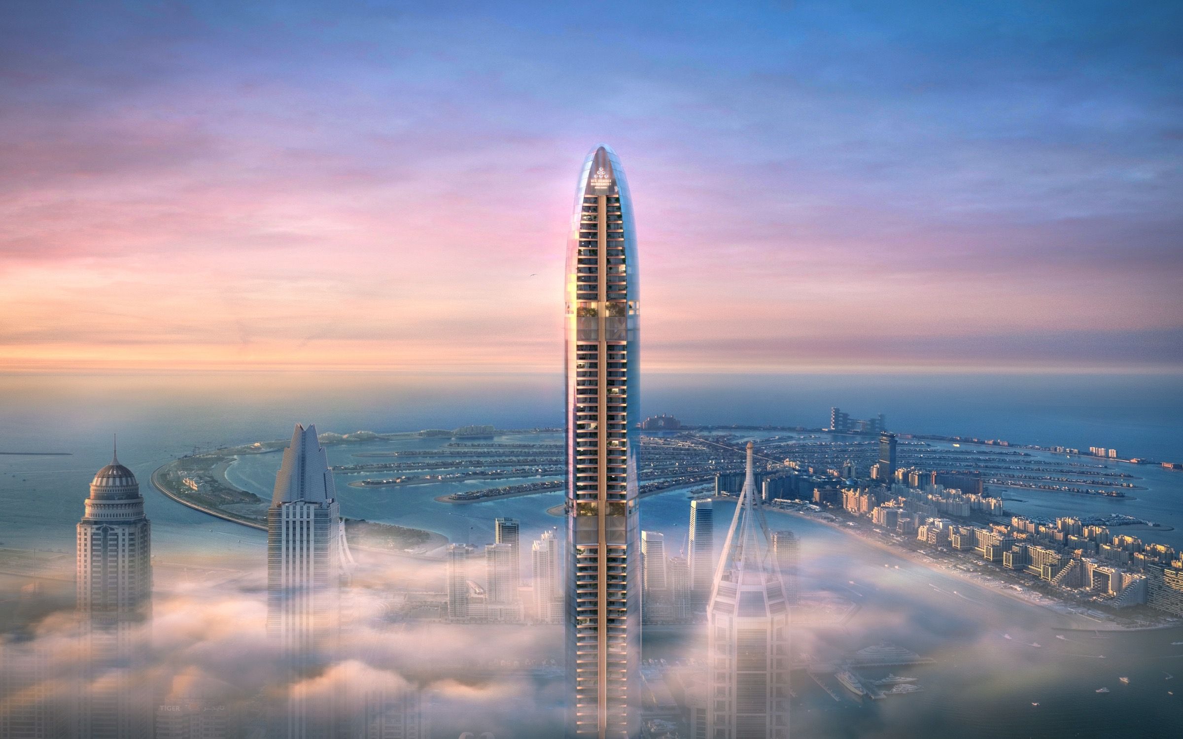 Six Senses Residences Dubai Marina render, Dubai