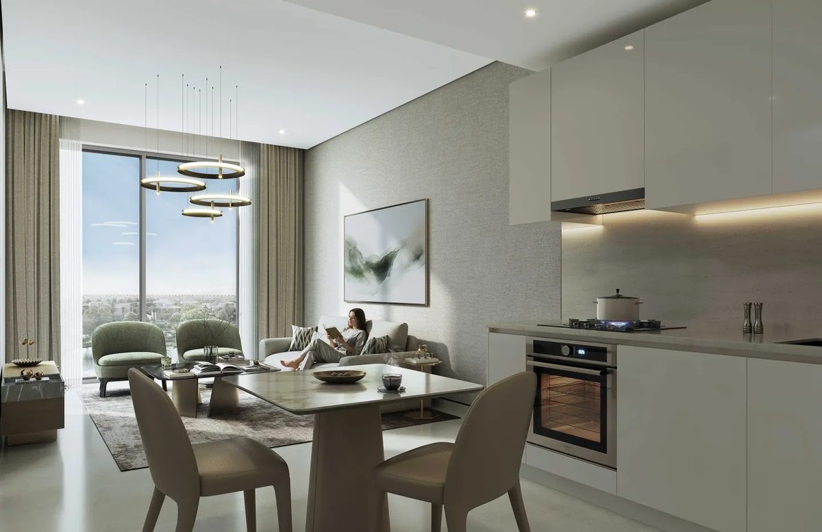 Интерьер квартиры The Woods — рендер Sobha