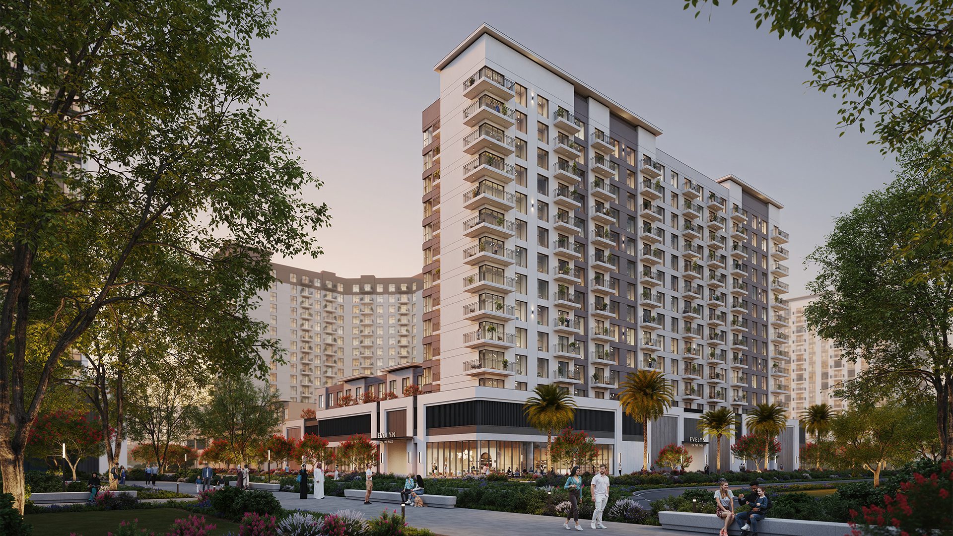 Town Square Dubai render, Dubai